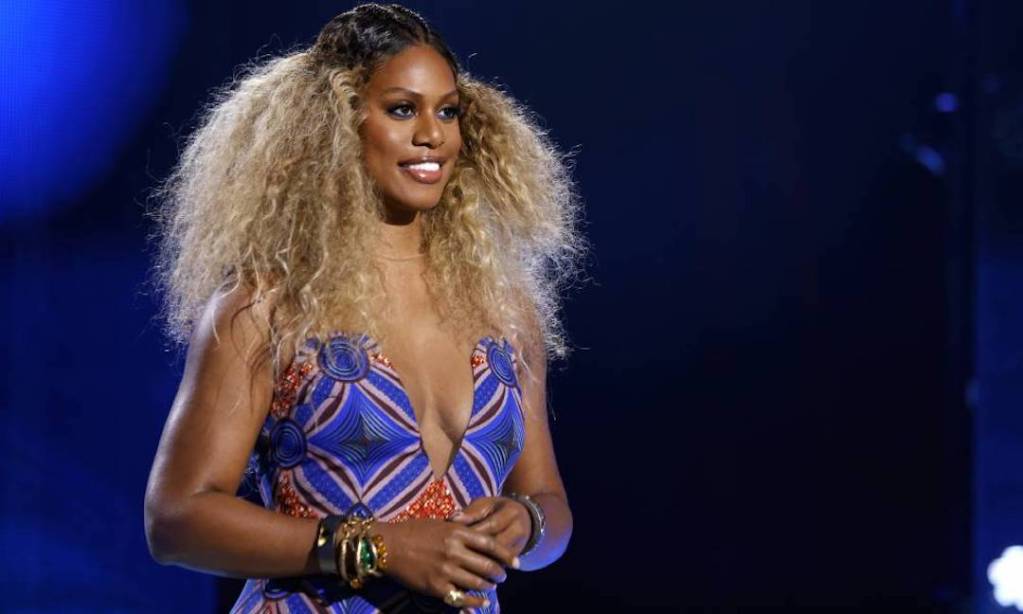 Laverne Cox speaks onstage during ESSENCE Black Women in Hollywood Awards in Los Angeles