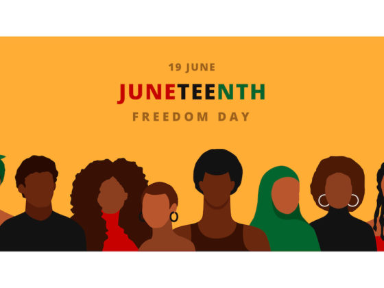 The image says Juneteenth - Freedom Day